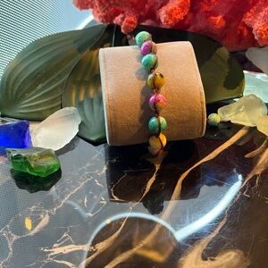 Colorful glass Beaded Bracelet